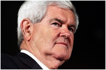 Newt Gingrich Holds Primary Night Gathering In Birmingham, Alabama